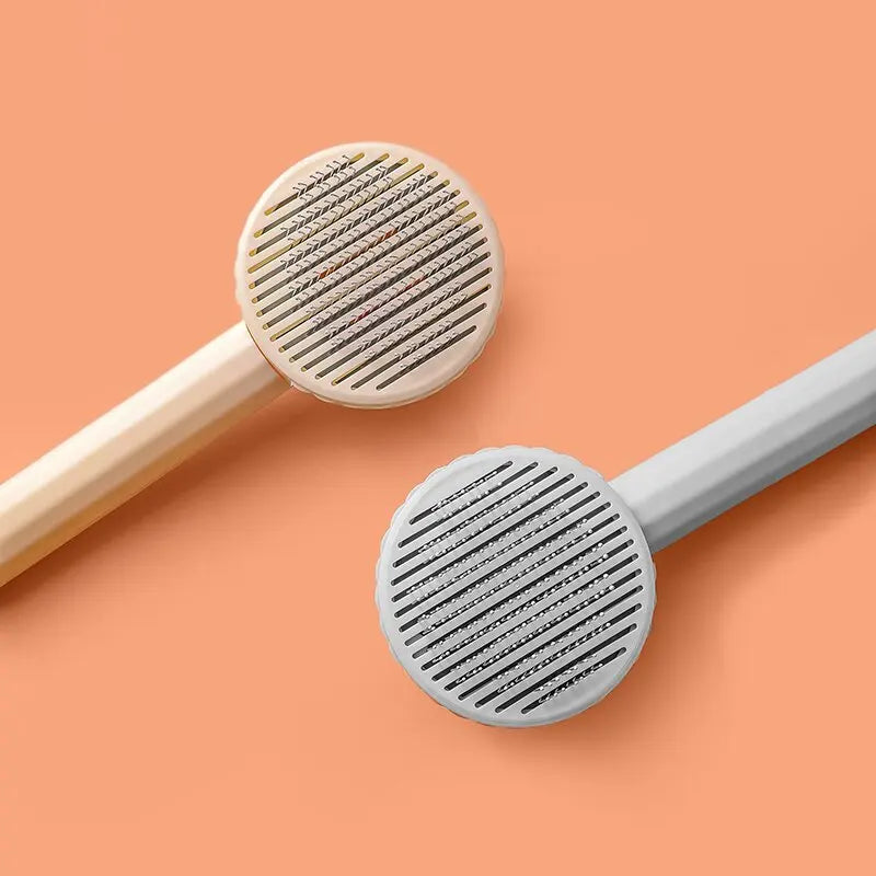 Self Cleaning Pet Hair Removal Comb For Cats And Dogs