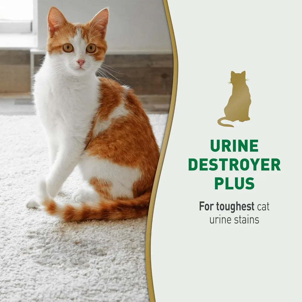 Advanced Enzymatic Formula For Removing Cat Urine Stains