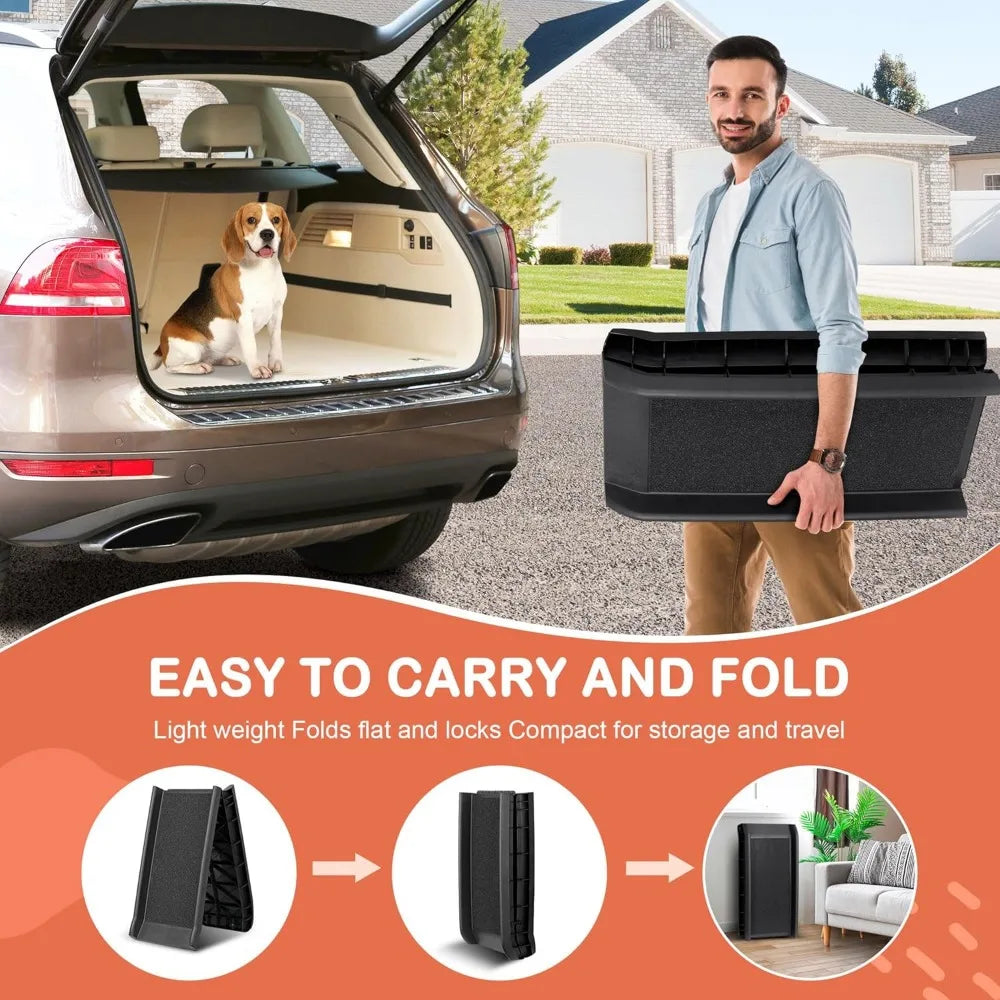 Portable Folding Pet Travel Ramp For Cars And Trucks